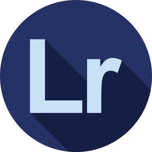 Adobe Lightroom 手機版 App 圖示，調灰色調統一畫面色彩的工具