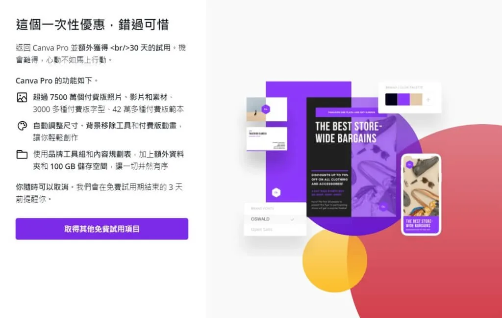 30天試用