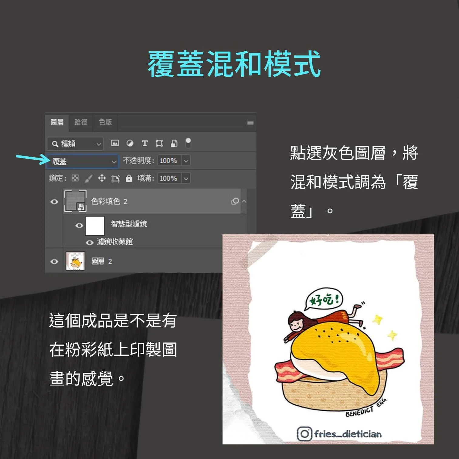 覆蓋混和模式